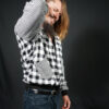 Arjuma Jacket Checker Black/White