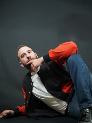 Arjuma Jacket Orange/black