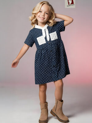 AR Sailor Blue Polkadot