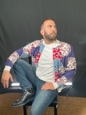 Arjuma Jacket Twill Paisley Print