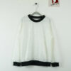 Jade Sweater Ivory with Black Ribbon