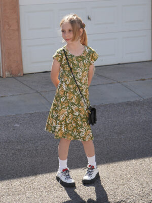 Simone Dress Butterfly Print